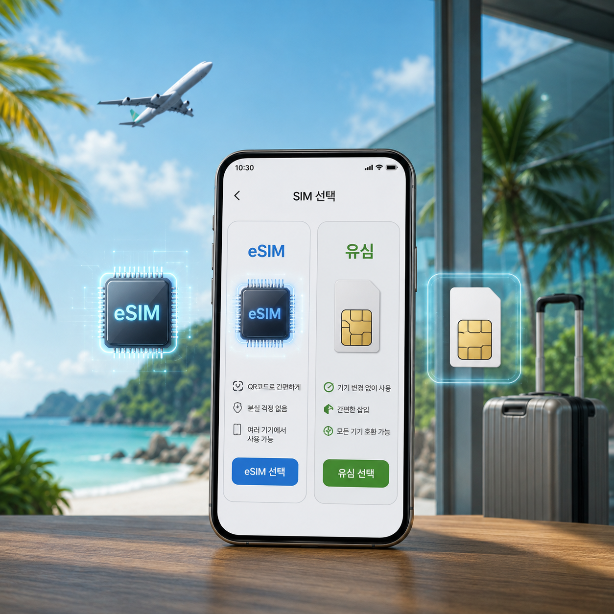 베트남 나트랑 유심 / Esim (매일 5GB/무제한, 공항수령/그랩가능, 8일/7일 이용)
